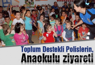 Toplum Destekli Polislerin, Anaokulu ziyareti