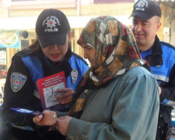 Toplum Destekli Polisler Vatandaşları Uyardılar