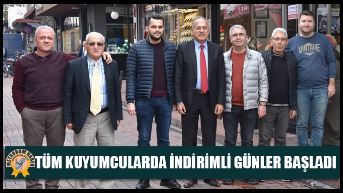 Tüm Kuyumcularda İndirimli Günler Başladı