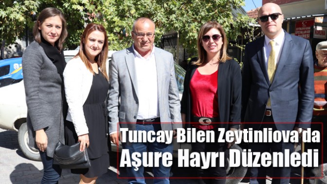 Tuncay Bilen Zeytinliova’da Aşure Hayrı Düzenledi