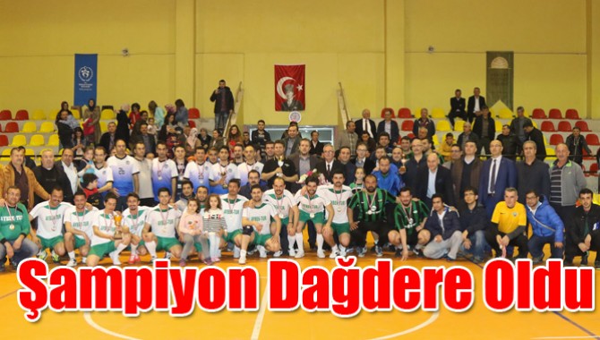 Turhan Poyraz Futsal turnuvasının Şampiyonu Dağdere Oldu