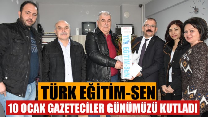 Türk Eğitim-Sen, Gazeteciler günümüzü kutladı