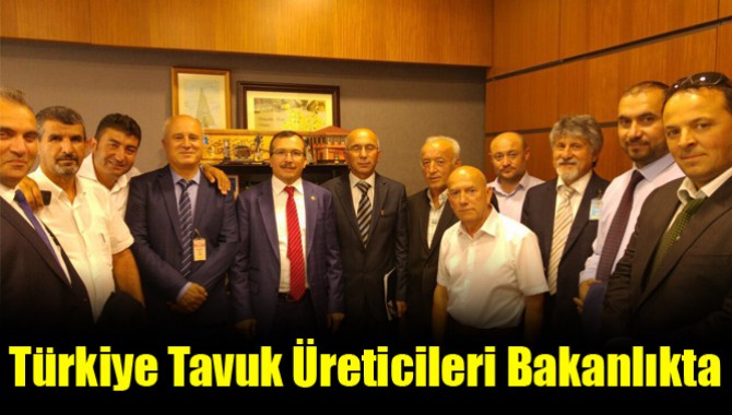 Türkiye Tavuk Üreticileri Bakanlıkta