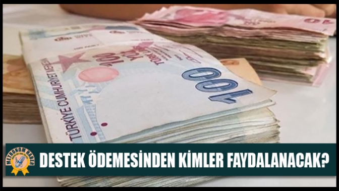 Üç Ay Süreyle 1000 Liralık Destek Ödemesinden Kimler Faydalanacak?