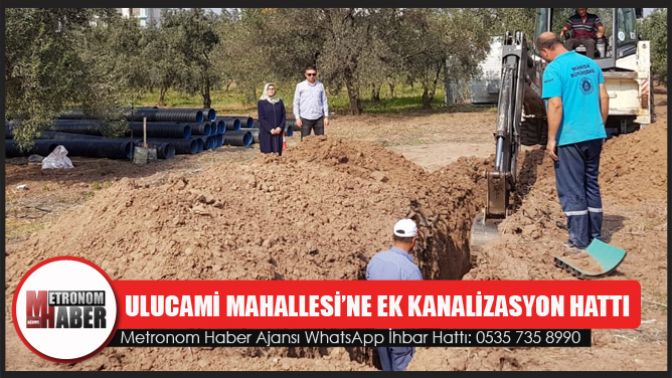 Ulucami Mahallesi’ne Ek Kanalizasyon Hattı