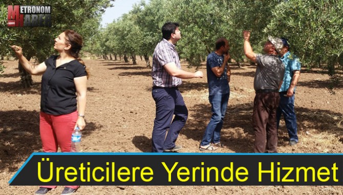 Üreticilere Yerinde Hizmet