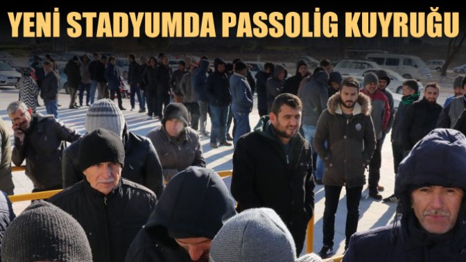 Yeni Stadyumda Passolig Kuyruğu