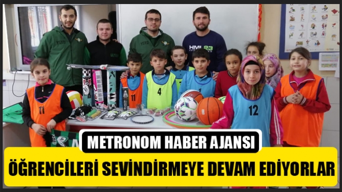 Yeşil Siyah Taraftarlar Derneği Öğrencileri Sevindirmeye Devam Ediyor