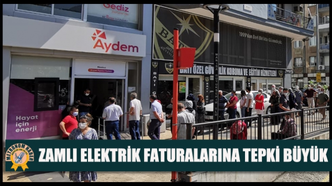 Zamlı Elektrik Faturalarına Tepki Büyük