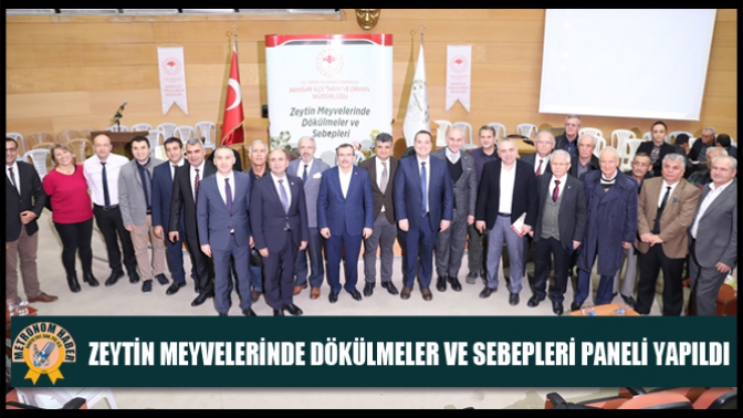 Zeytin Meyvelerinde Dökülmeler Ve Sebepleri Paneli Yapıldı