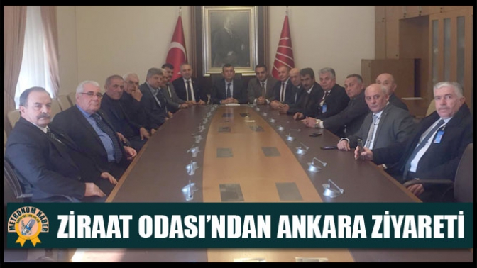 Ziraat Odası’ndan Ankara Ziyareti